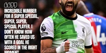 Klopp hails 200-goal hero Salah 1 - Egyptian Gazette Klopp hails 200-goal hero Salah