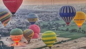580 tourists take 28 hot air balloon rides in Luxor’s skies