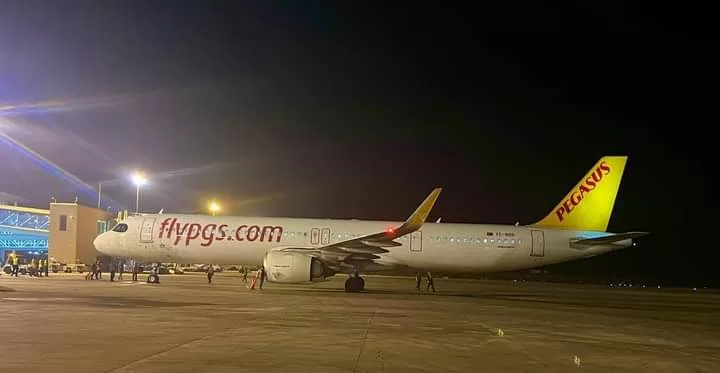 Borg El Arab airport welcomes 1st Pegasus Airlines flight 2 - Egyptian Gazette Borg El Arab airport welcomes 1st Pegasus Airlines flight 1 - Egyptian Gazette
