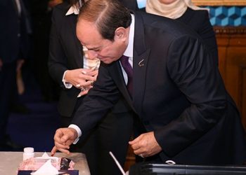 Sisi casts his ballot in 2024 presidential election