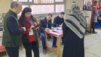 Head of AL mission monitoring Egyptian presidential election inspects polling stations