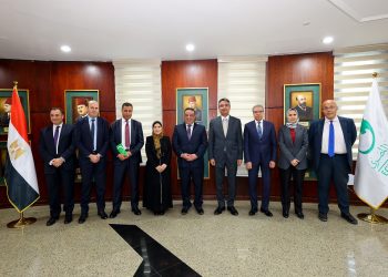 Chairman of Egypt Post receives Chairman of Jordan Post