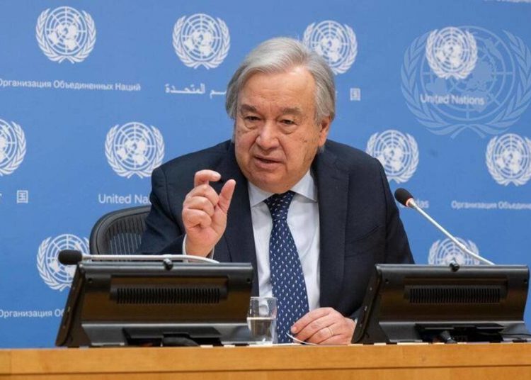 Guterres says health system in Gaza collapsing 1 - Egyptian Gazette