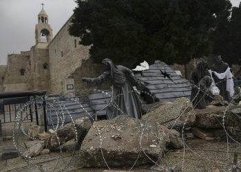 On Christmas Eve, Bethlehem resembles a ghost town