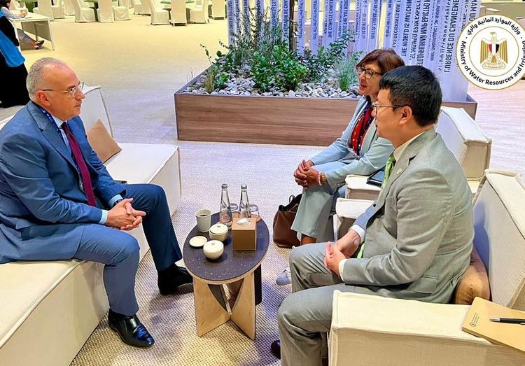 Irrigation min., FAO deputy director-general discuss boosting water co-operation 2 - Egyptian Gazette Irrigation min., FAO deputy director-general discuss boosting water co-operation 1 - Egyptian Gazette