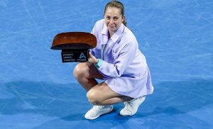 Ostapenko rolls to Adelaide title 2 - Egyptian Gazette