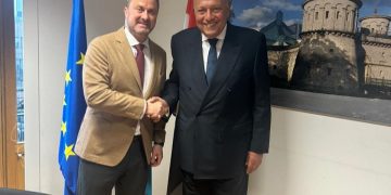 FM reiterates total rejection of Israeli calls to displace Palestinians from Gaza to Egypt