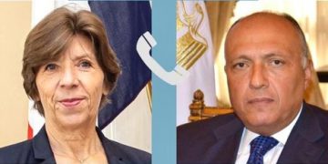 Egypt categorically rejects Palestinians’ exit from their lands: FM to French counterpart