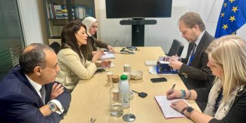 Mashat, European commissioner stress depth of joint ties 1 - Egyptian Gazette Mashat, European commissioner stress depth of joint ties