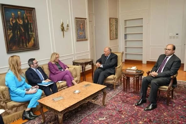 FM reiterates Egypt's commitment to delivering humanitarian aid to Gaza 2 - Egyptian Gazette FM reiterates Egypt's commitment to delivering humanitarian aid to Gaza 1 - Egyptian Gazette