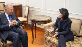 Egypt, German FMs meet in Cairo