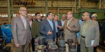 State military production min. inspects Abu Zaabal Company for Engineering Industries