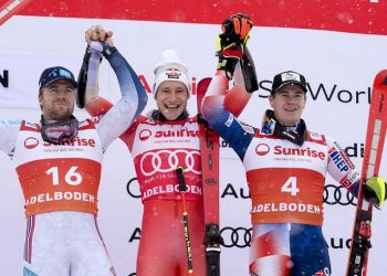 Odermatt dominates World Cup slalom in Adelboden