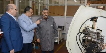 Military Production Minister follows up Helwan operations