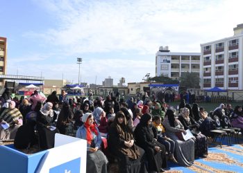 Development convoy at Decent Life villages in Sharkiya