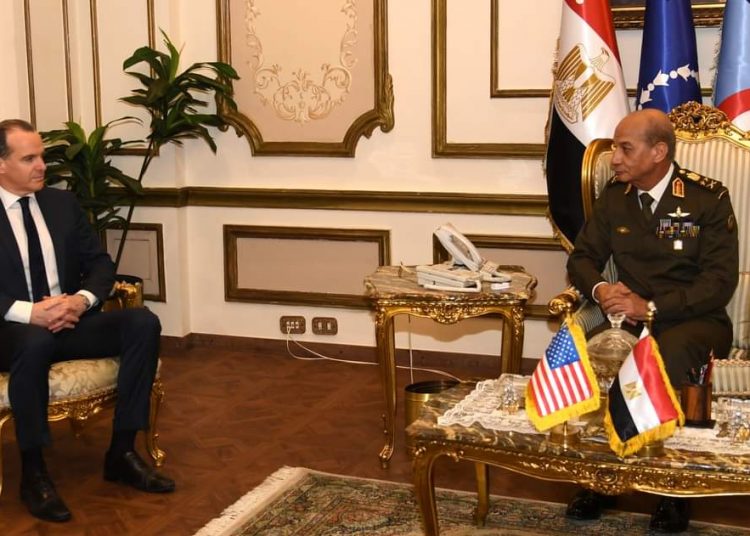 Defence chief, US National Security MENA coordinator probe Gaza crisis 1 - Egyptian Gazette
