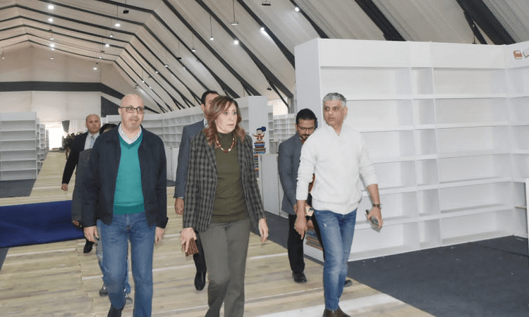 Culture min. checks on preparations for Cairo International Book Fair 1 - Egyptian Gazette Egypt’s Culture Minister Niven el Kelany checked on preparations done at Egypt International Exhibitions Center for the 55th Cairo International Book Fair.