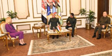 Defence chief, UN official discuss situation in Gaza