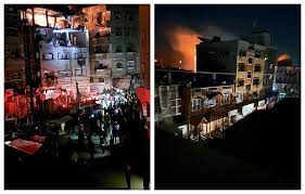 15 civilians killed in Israeli bombardment of apartment in southern Gaza 2 - Egyptian Gazette 15 civilians killed in Israeli bombardment of apartment in southern Gaza 1 - Egyptian Gazette