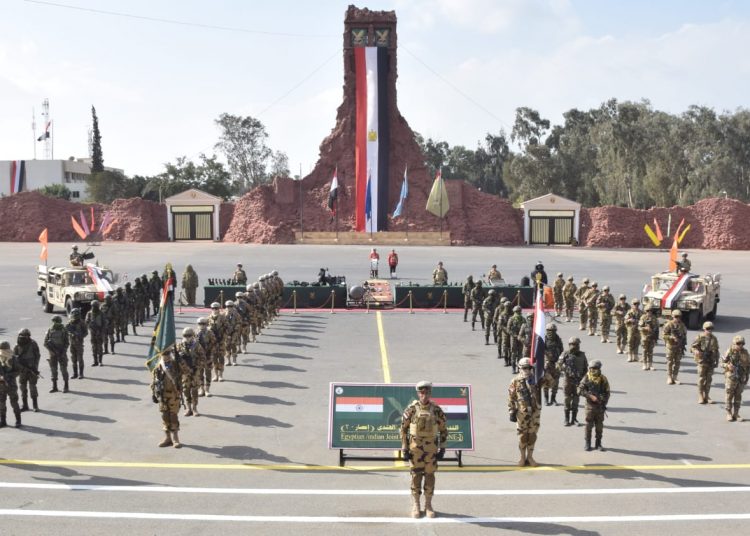 Egyptian-Indian military drill "Cyclone-II" kicks off 11 - Egyptian Gazette