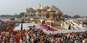 India’s Modi opens a controversial Hindu temple