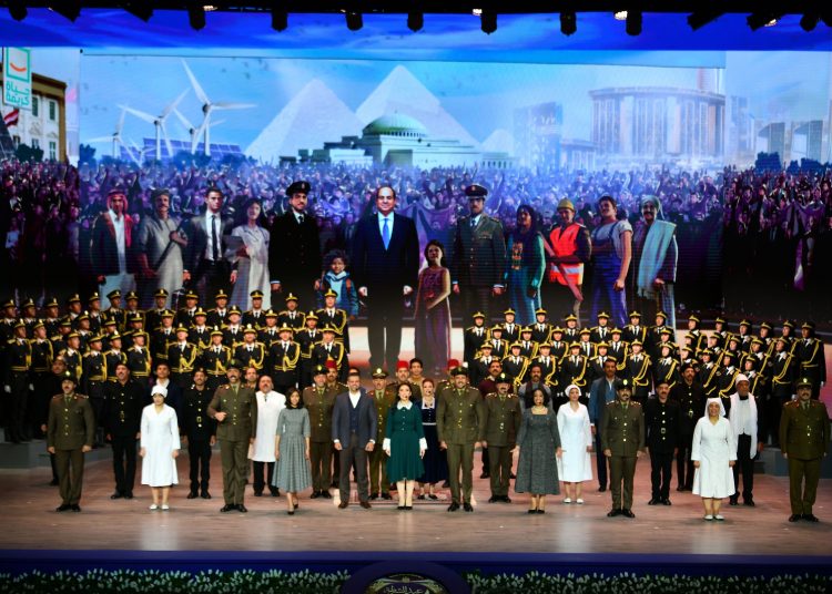 President Sisi witnesses celebration to mark 72nd anniversary of Police Day 1 - Egyptian Gazette