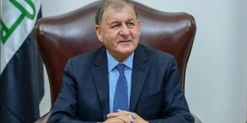 Iraqi president affirms full support to Palestinian people