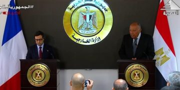 French FM asserts keenness on visiting Egypt as 1st leg of ME tour, describes it strategic partner