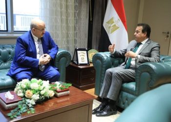 Health min. meets WHO’s new rep. in Egypt