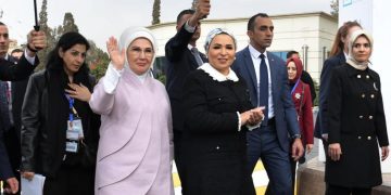 Sisi’s spouse expresses pleasure at Egyptian youth’s success in social protection sector
