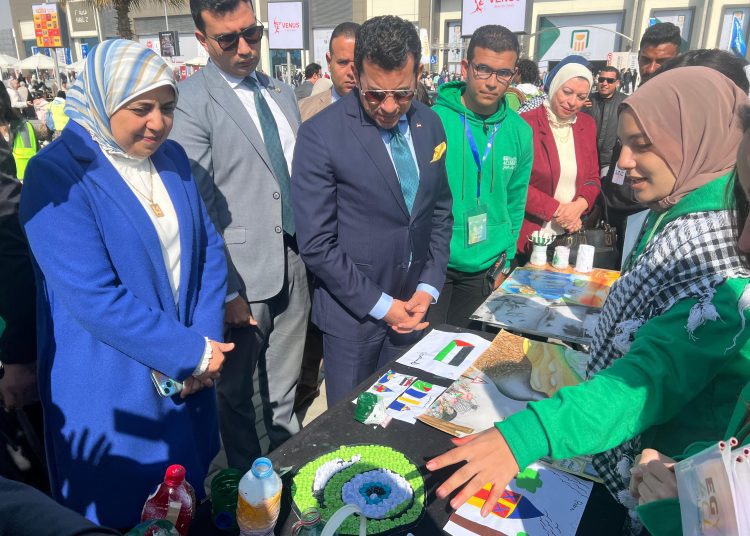 Youth and Climate caravan at Cairo Book Fair 1 - Egyptian Gazette