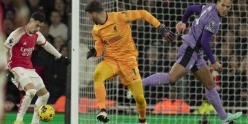 Arsenal beats Liverpool to ignite EPL title race