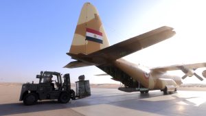 Egypt, UAE step up airdrop tons of humanitarian aid on N. Gaza 5 - Egyptian Gazette