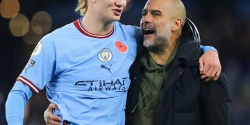 Guardiola dismisses reports that Haaland is unhappy at City
