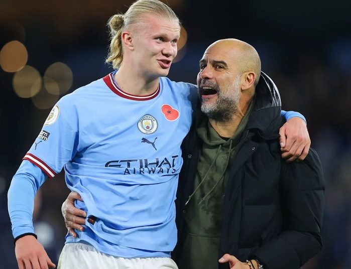 Guardiola dismisses reports that Haaland is unhappy at City 1 - Egyptian Gazette