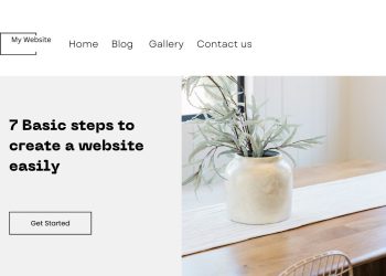 7 Basic steps to create a website easily