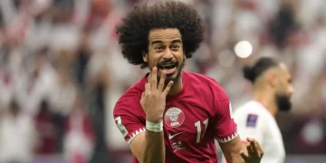 Asian Cup final: Afif nets hat-trick as Qatar defends title