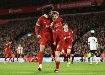 Liverpool beat Luton 4-1 to go four points clear