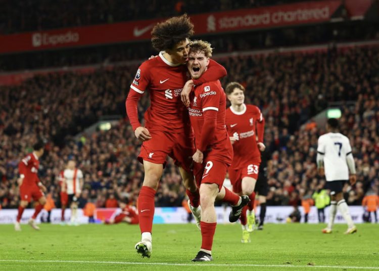 Liverpool beat Luton 4-1 to go four points clear 1 - Egyptian Gazette