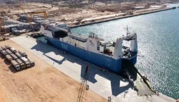 3 humanitarian aid planes arrive in El Arish Airport to help Gazans