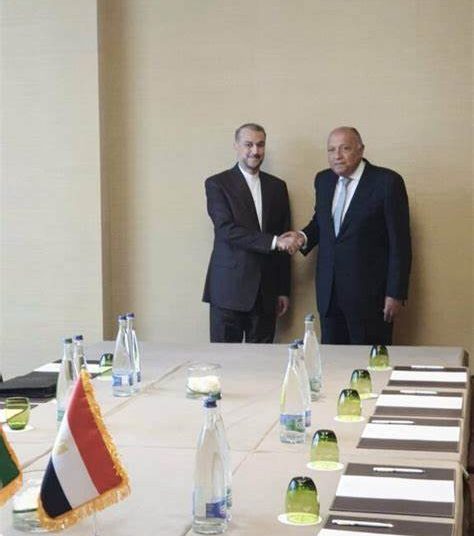 FMs of Egypt, Iran confer on bilateral ties, Gaza war 1 - Egyptian Gazette