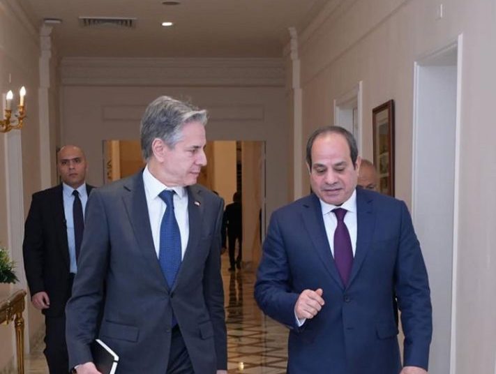 Sisi, Blinken discuss efforts to reach ceasefire in Gaza 2 - Egyptian Gazette Sisi, Blinken discuss efforts to reach ceasefire in Gaza 1 - Egyptian Gazette