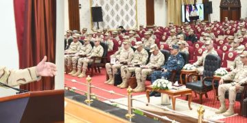 Defence Chief probes regional crises with Central Military Zone fighters