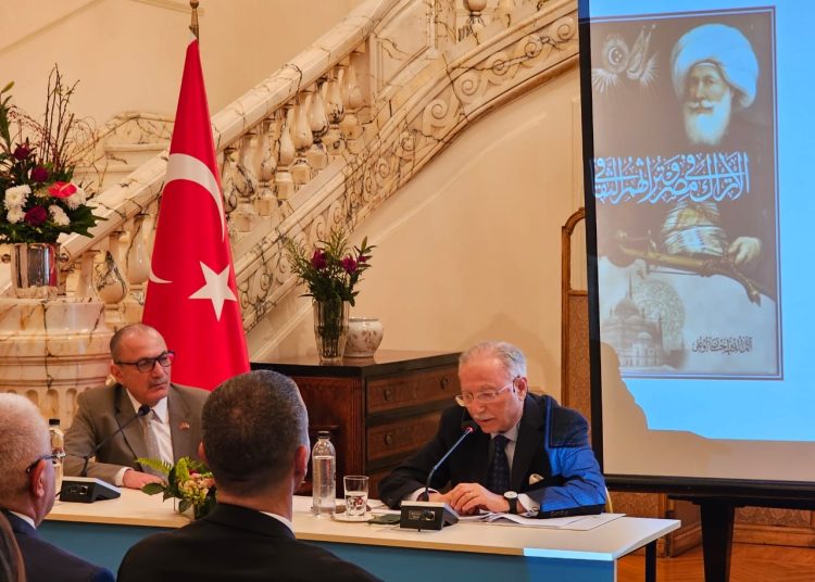 Ekmeleddin Ihsanoglu speaks in Cairo about Turkey's cultural heritage in Egypt 1 - Egyptian Gazette