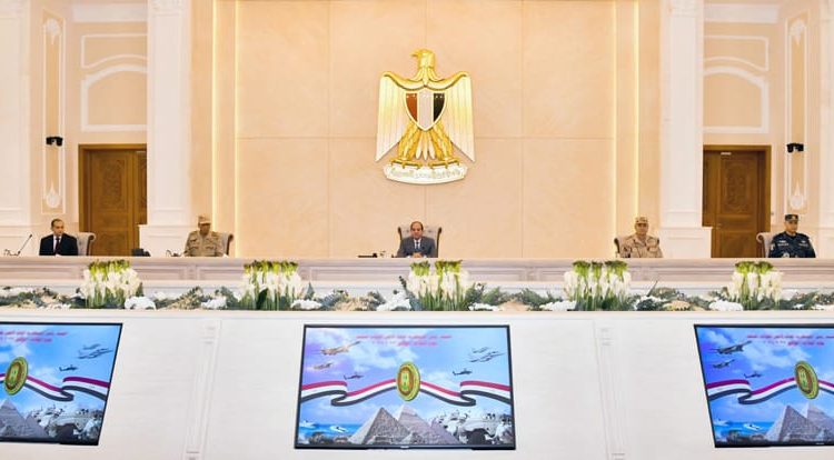 Sisi values Armed Forces efforts in protecting national security 1 - Egyptian Gazette
