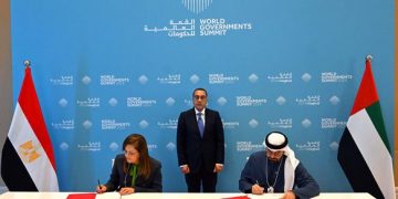 PM witnesses signing ceremony of MOU annex in the field of government development with UAE 1 - Egyptian Gazette PM witnesses signing ceremony of MOU annex in the field of government development with UAE