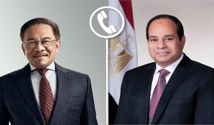 Sisi, Malaysia PM reiterate gravity of any additional military moves in Gaza 2 - Egyptian Gazette Sisi, Malaysia PM reiterate gravity of any additional military moves in Gaza 1 - Egyptian Gazette