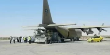 Arish Int’l Airport receives aid aircraft from UAE, Oman for Gazans