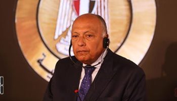 Egyptian, French FMs hold session of talks in NAC