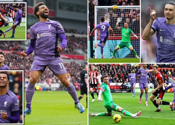 Salah joins EPL royalty after stunning display against Brentford